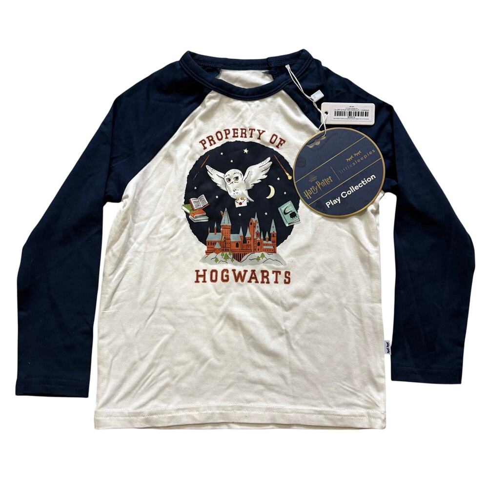 NWT Little Sleepies Harry Potter Property of Hogwarts Play Shirt 12-18 Months
